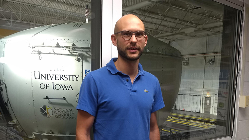 Visiting scientist Felix Ellensohn